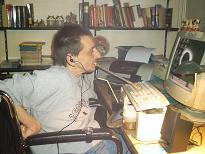 Nils und Simone beim Kirchentag