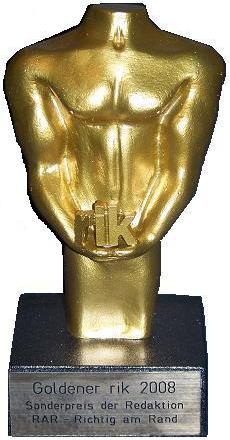 goldener rik, Preistrophäe